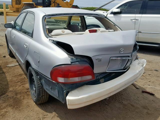 1YVGF22C0X5821607 - 1999 MAZDA 626 ES SILVER photo 3