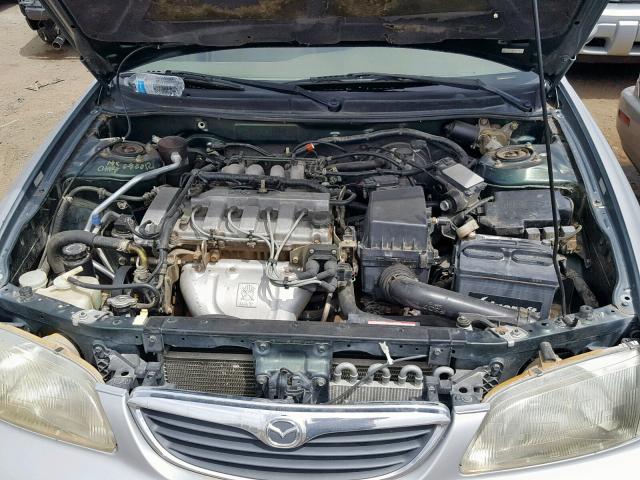 1YVGF22C0X5821607 - 1999 MAZDA 626 ES SILVER photo 7