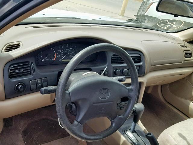 1YVGF22C0X5821607 - 1999 MAZDA 626 ES SILVER photo 9