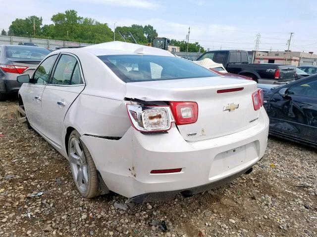 1G11G5SX8FF137578 - 2015 CHEVROLET MALIBU LTZ WHITE photo 3