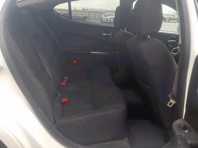 2G2WP552X61155797 - 2006 PONTIAC GRAND PRIX WHITE photo 6