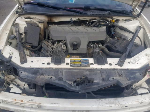 2G2WP552X61155797 - 2006 PONTIAC GRAND PRIX WHITE photo 7