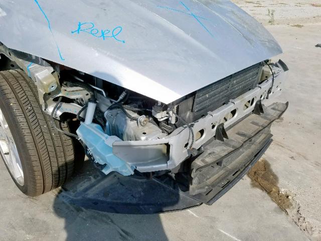 1FADP3N28FL293572 - 2015 FORD FOCUS TITA SILVER photo 9