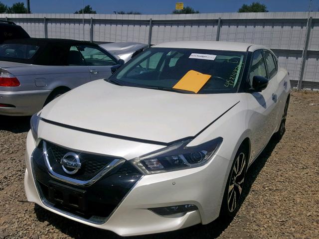 1N4AA6APXJC378686 - 2018 NISSAN MAXIMA 3.5 WHITE photo 2