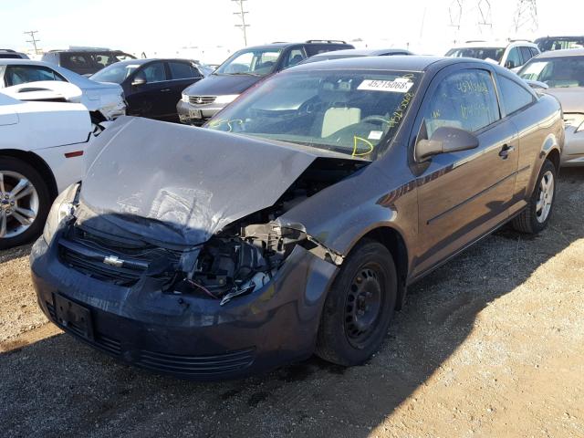 1G1AL18F887275038 - 2008 CHEVROLET COBALT LT GRAY photo 2