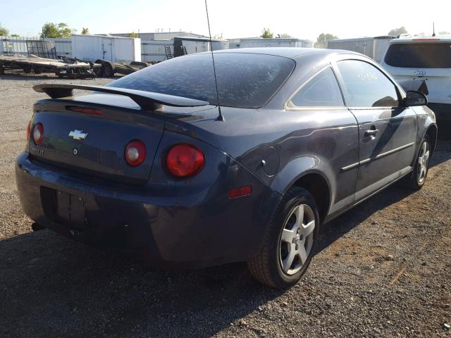 1G1AL18F887275038 - 2008 CHEVROLET COBALT LT GRAY photo 4