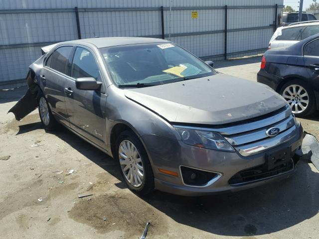 3FADP0L38BR129258 - 2011 FORD FUSION HYB GRAY photo 1