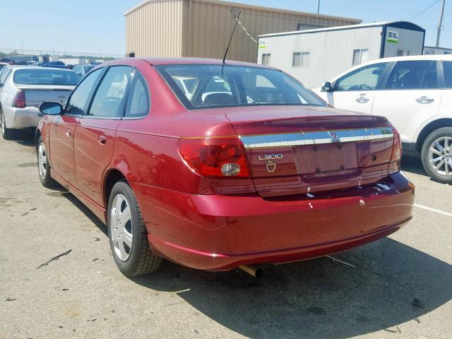 1G8JC54F04Y508056 - 2004 SATURN L300 LEVEL RED photo 3