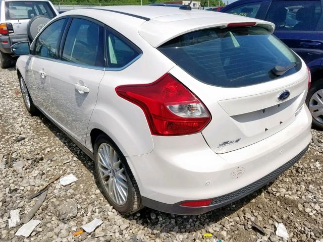 1FADP3N22DL241867 - 2013 FORD FOCUS TITA WHITE photo 3