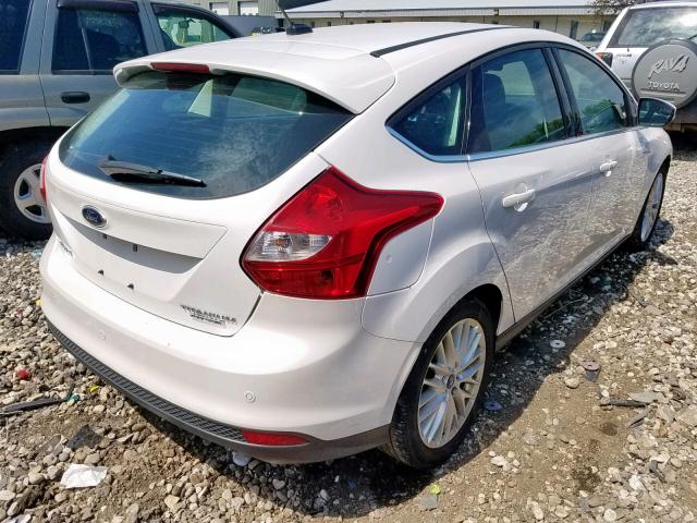 1FADP3N22DL241867 - 2013 FORD FOCUS TITA WHITE photo 4