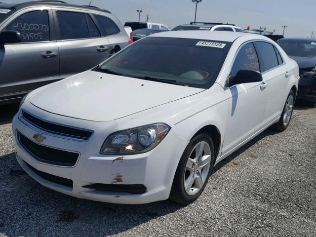 1G1ZB5EB4AF306070 - 2010 CHEVROLET MALIBU LS 白色 照片 2