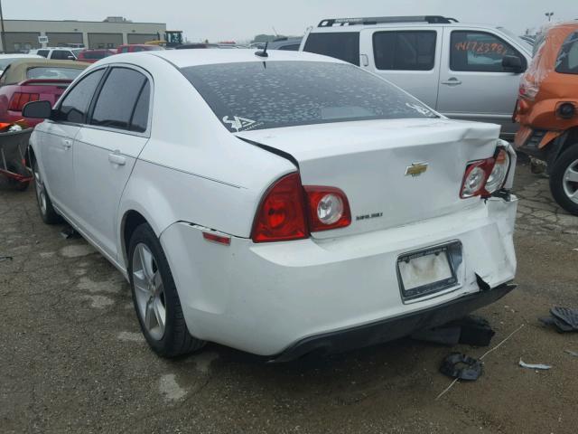 1G1ZB5EB4AF306070 - 2010 CHEVROLET MALIBU LS 白色 照片 3