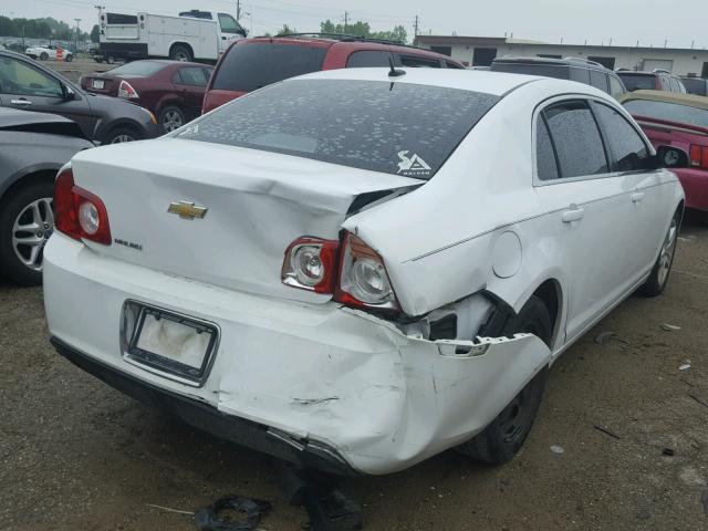 1G1ZB5EB4AF306070 - 2010 CHEVROLET MALIBU LS 白色 照片 4