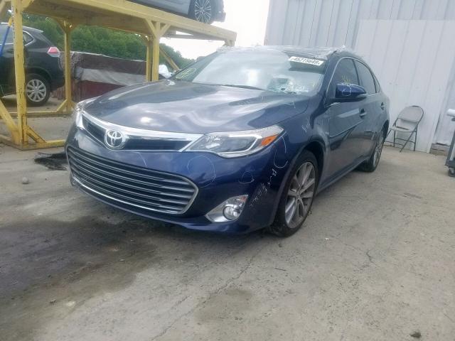 4T1BK1EB6EU121906 - 2014 TOYOTA AVALON BAS BLUE photo 2