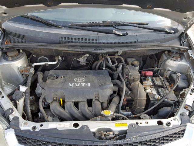 JTKKT624160164295 - 2006 TOYOTA SCION XA SILVER photo 7