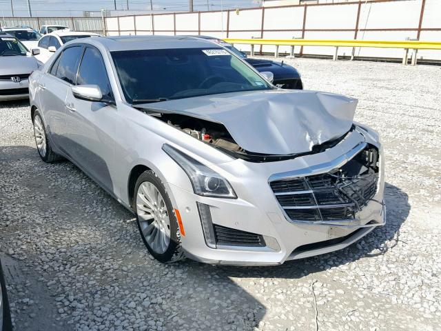 1G6AS5S34E0134099 - 2014 CADILLAC CTS PERFOR SILVER photo 1