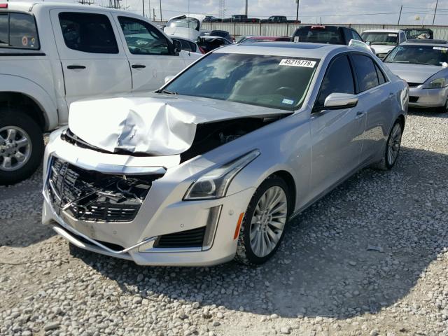 1G6AS5S34E0134099 - 2014 CADILLAC CTS PERFOR SILVER photo 2