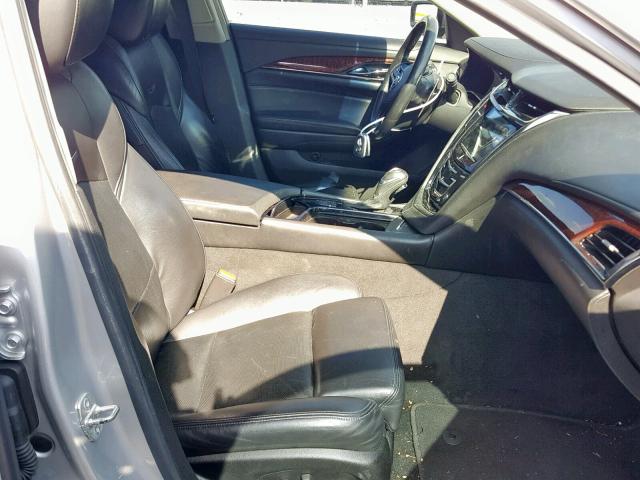 1G6AS5S34E0134099 - 2014 CADILLAC CTS PERFOR Srebrny zdjęcie 5