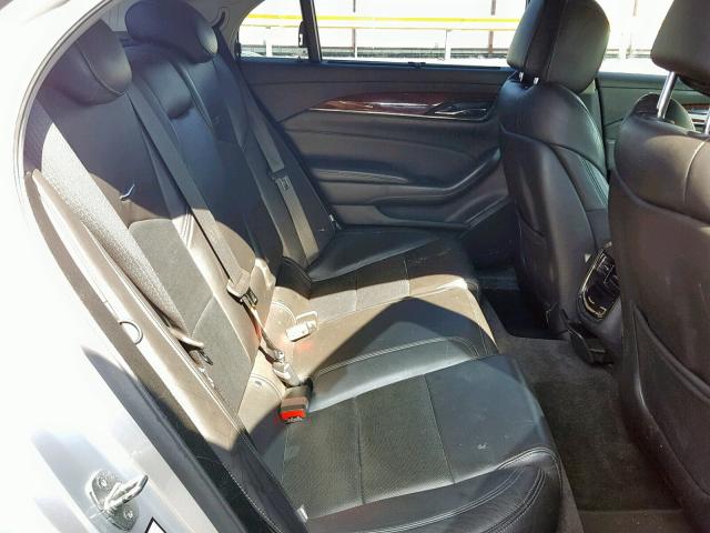 1G6AS5S34E0134099 - 2014 CADILLAC CTS PERFOR Srebrny zdjęcie 6