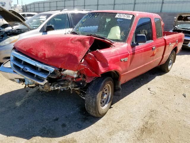 1FTYR14V1XPB16667 - 1999 FORD RANGER SUP RED photo 2