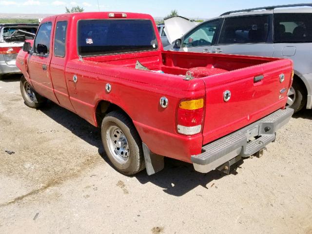 1FTYR14V1XPB16667 - 1999 FORD RANGER SUP RED photo 3