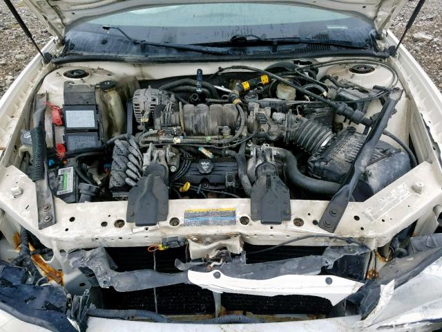 2G1WX12K549377437 - 2004 CHEVROLET MONTE CARL WHITE photo 7