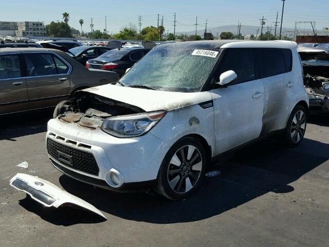 KNDJX3A5XF7804964 - 2015 KIA SOUL ! WHITE photo 2