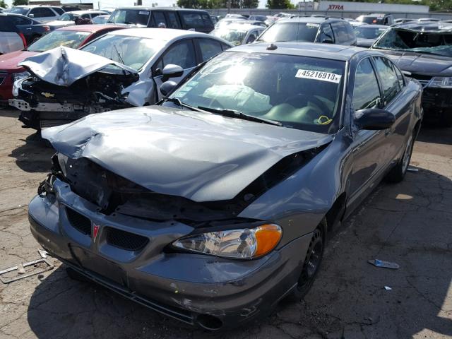 1G2NF52F83C218763 - 2003 PONTIAC GRAND AM S GRAY photo 2