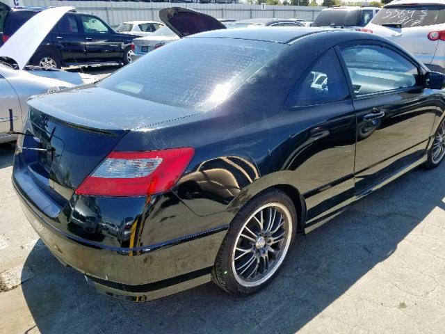 2HGFG12999H514446 - 2009 HONDA CIVIC EXL 黑色 照片 4