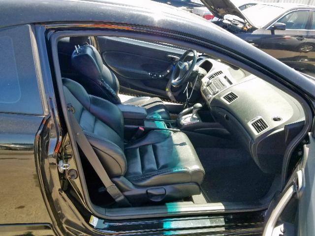 2HGFG12999H514446 - 2009 HONDA CIVIC EXL 黑色 照片 5