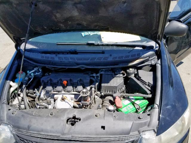 2HGFG12999H514446 - 2009 HONDA CIVIC EXL 黑色 照片 7