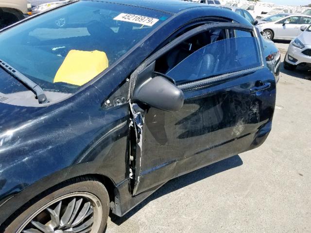 2HGFG12999H514446 - 2009 HONDA CIVIC EXL 黑色 照片 9