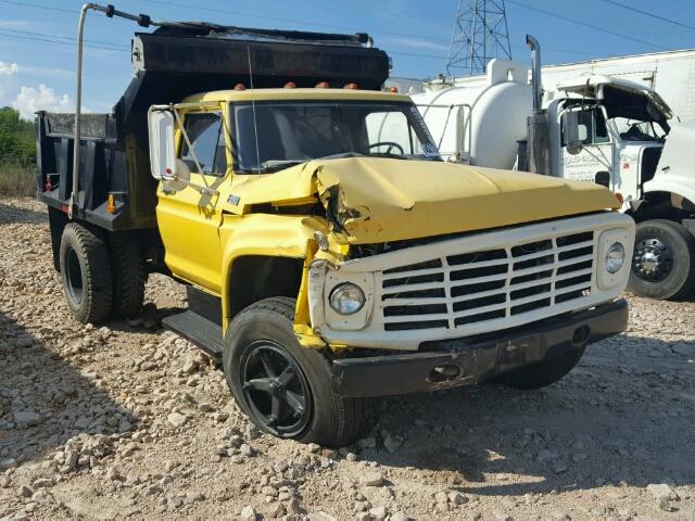 F61DVCA1857 - 1978 FORD F600 YELLOW photo 1