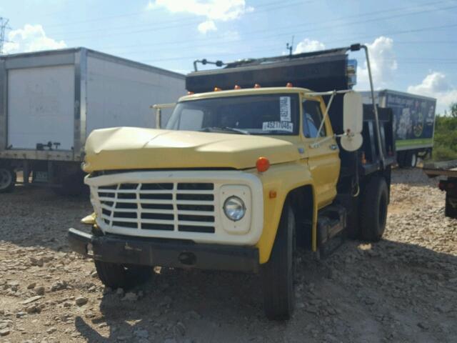 F61DVCA1857 - 1978 FORD F600 YELLOW photo 2