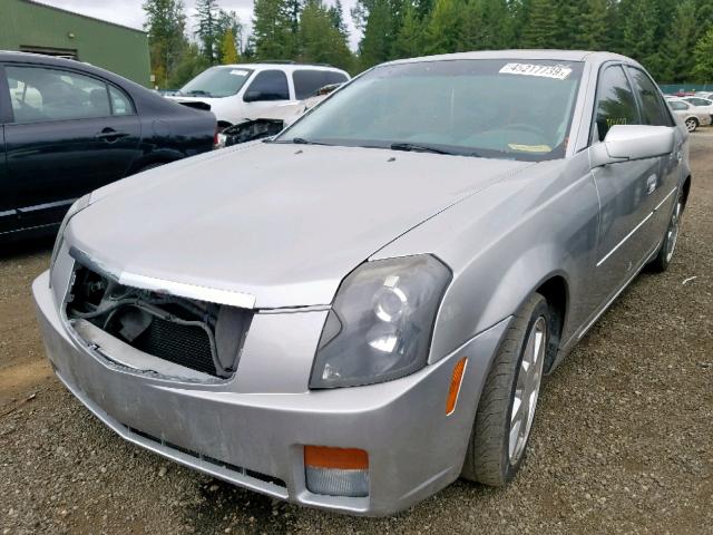 1G6DP577060158332 - 2006 CADILLAC CTS HI FEA SILVER photo 2