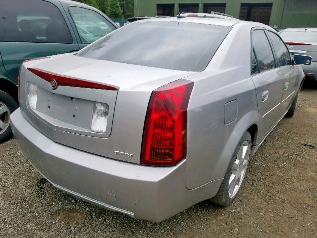 1G6DP577060158332 - 2006 CADILLAC CTS HI FEA SILVER photo 4