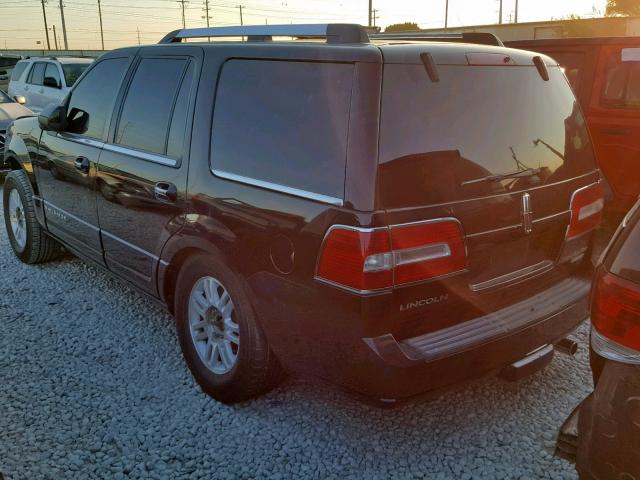 5LMFU27578LJ02362 - 2008 LINCOLN NAVIGATOR BLACK photo 3