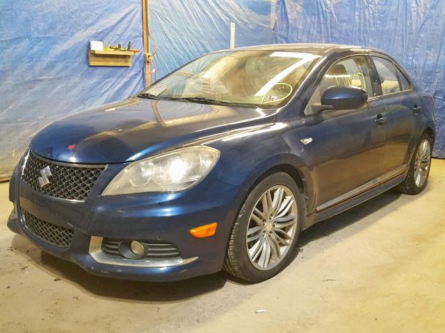 JS2RE9A84C6100076 - 2012 SUZUKI KIZASHI SP BLUE photo 2