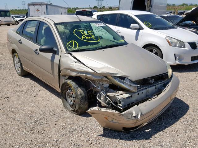 1FAHP34NX6W221767 - 2006 FORD FOCUS ZX4 TAN photo 1