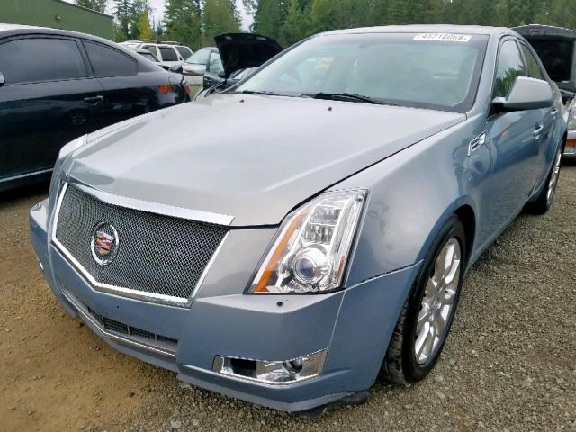 1G6DP57V880114662 - 2008 CADILLAC CTS HI FEA BLUE photo 2