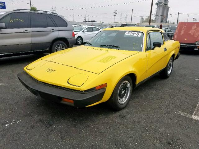 ACW03859UA - 1977 TRIUMPH CAR TR-7 YELLOW photo 2