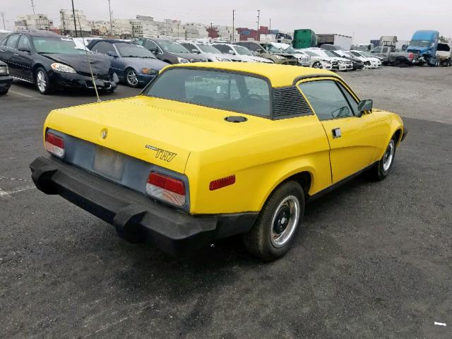 ACW03859UA - 1977 TRIUMPH CAR TR-7 YELLOW photo 4