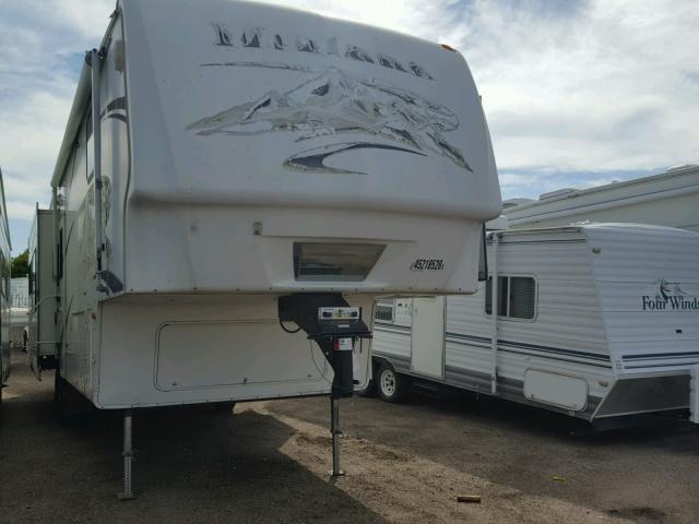 4YDF3402184700153 - 2008 KEYSTONE MONTANA WHITE photo 1