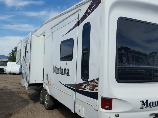 4YDF3402184700153 - 2008 KEYSTONE MONTANA WHITE photo 3