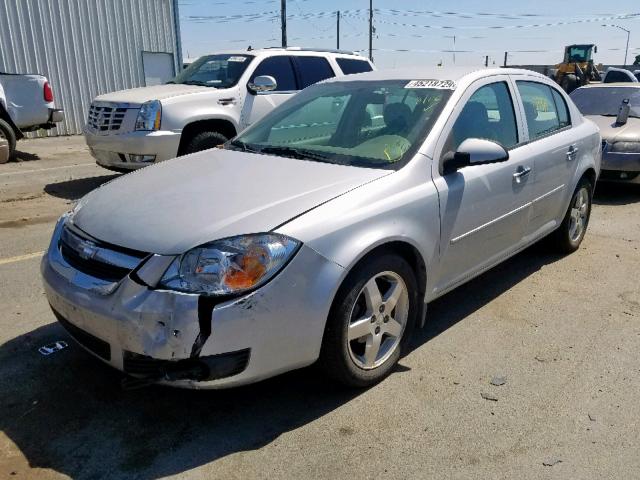 1G1AZ52F257648374 - 2005 CHEVROLET COBALT LT SILVER photo 2