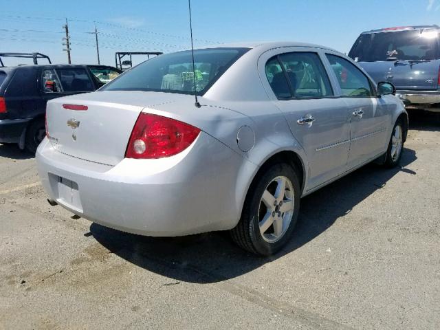 1G1AZ52F257648374 - 2005 CHEVROLET COBALT LT SILVER photo 4