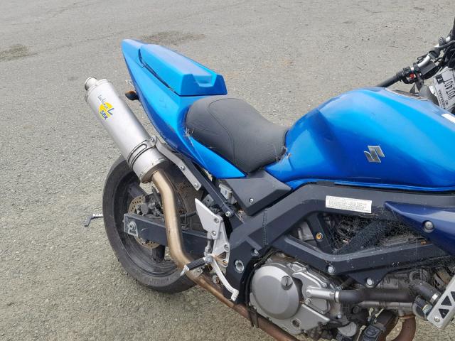 JS1VP53A062100898 - 2006 SUZUKI SV650 BLUE photo 6