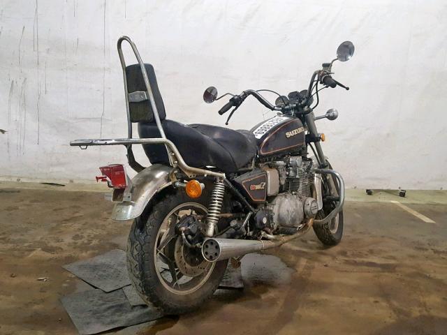 GS100G700742 - 1980 SUZUKI MOTORCYCLE BLACK photo 4