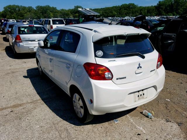 ML32A3HJ5FH058820 - 2015 MITSUBISHI MIRAGE DE WHITE photo 3