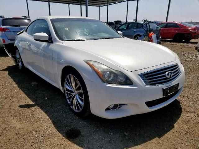 JN1CV6FE4BM952244 - 2011 INFINITI G37 BASE WHITE photo 1